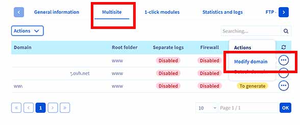 how to migrate ovh webhosting to vps apache ubuntu ssl